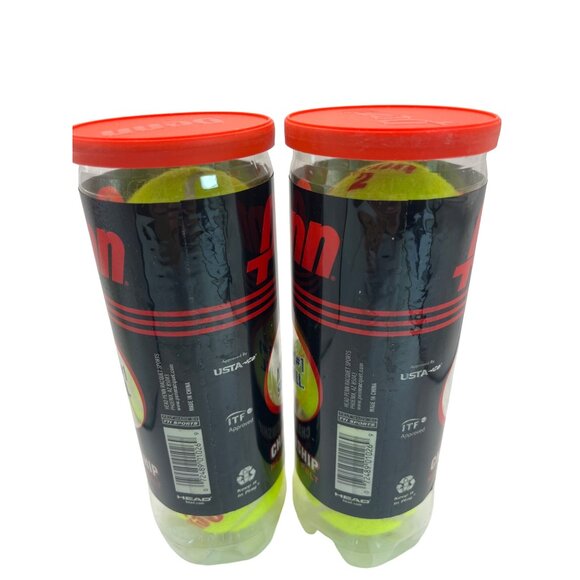 Penn Championship Regular-Duty Tennis Balls 2-Pack - Picture 2 of 3